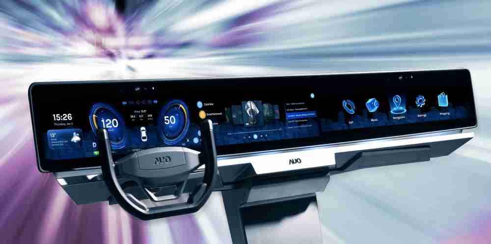 EBpay开拓前瞻显示技术创新应用，，结合优异整合设计能力，，开发智能车载FIDM Plus一体化显示方案，，让驾驶操作与车内娱乐体验再进化