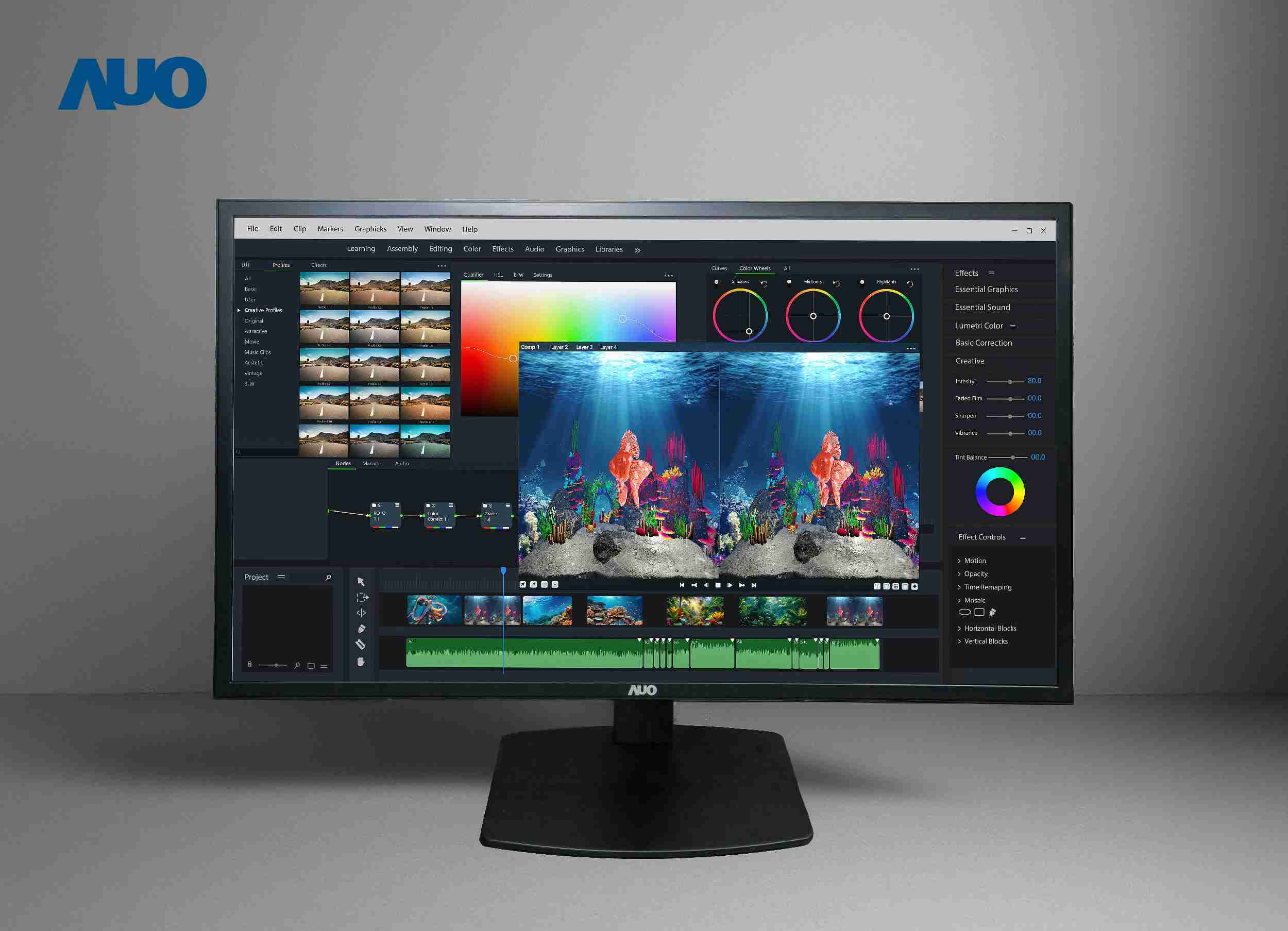 EBpay开发32吋2D/3D专业桌上型显示器，，，，拥有8K4K超高分辨率，，并以低串扰算法优化3D显示效果，，搭载自动眼球追踪功能，，能实时调整3D图像，，进行实时2D与3D无缝共存窗口，，提供图像设计工作者突破二维接口的崭新工作氛围与效率
